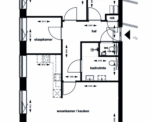 W12_Appart. 'Taste en Go', Catharinastraat Wellerlooi