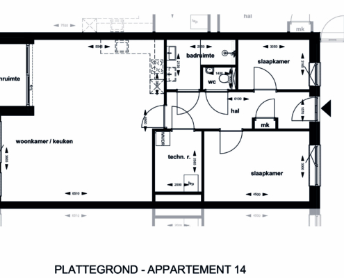 W14_Appart. 'Taste en Go', Catharinastraat Wellerlooi